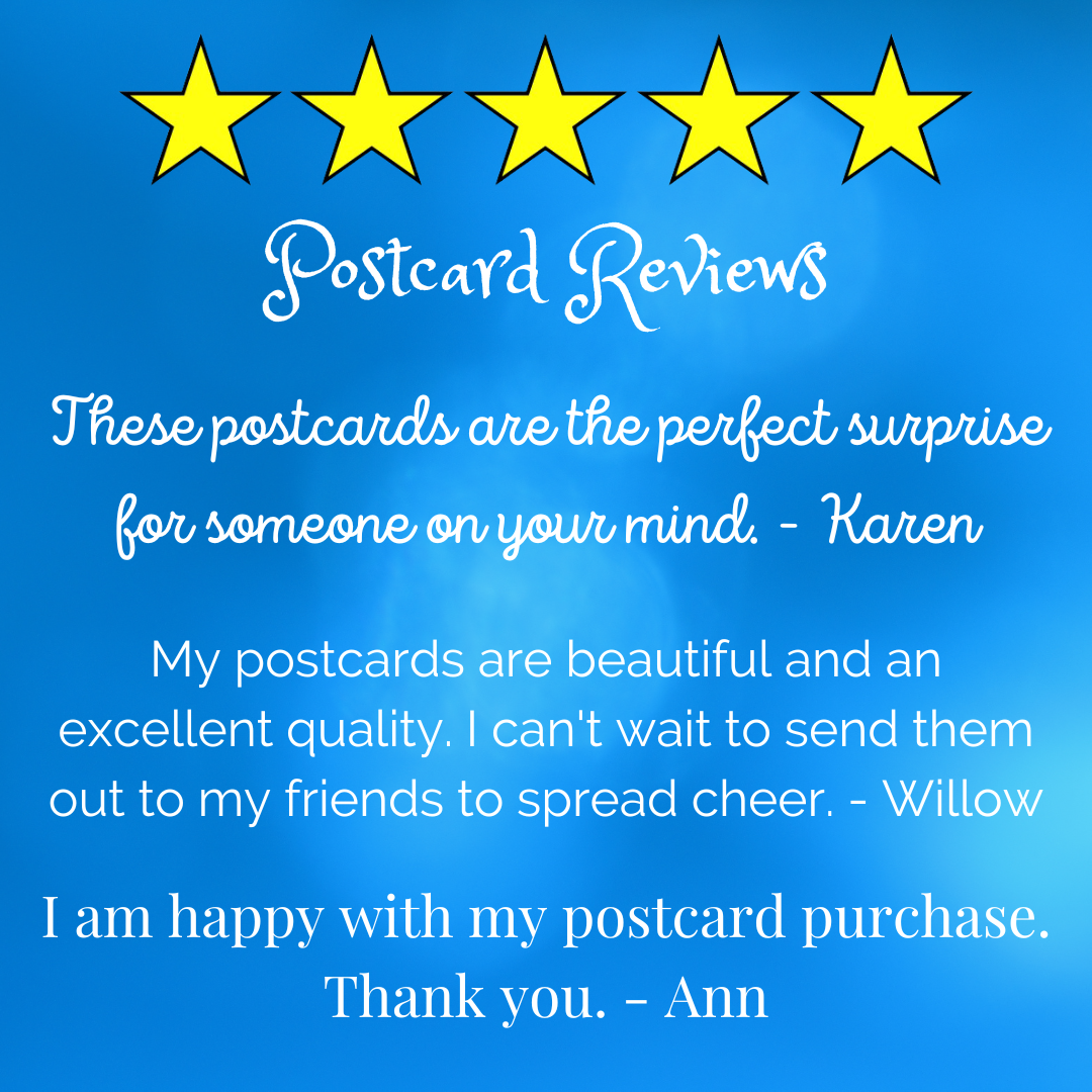 16 POSTCARDS - Floral Heart Postcards - Hello Postcards - Famous Quotes Postcards - (Stationery & More) (Snail Mail)