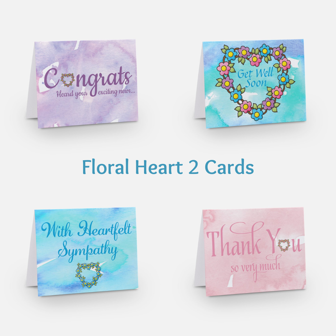 16 GREETING CARDS - Unique Laser Printed Cards from Hand Drawn Originals (multiple occasions) (Snail Mail)