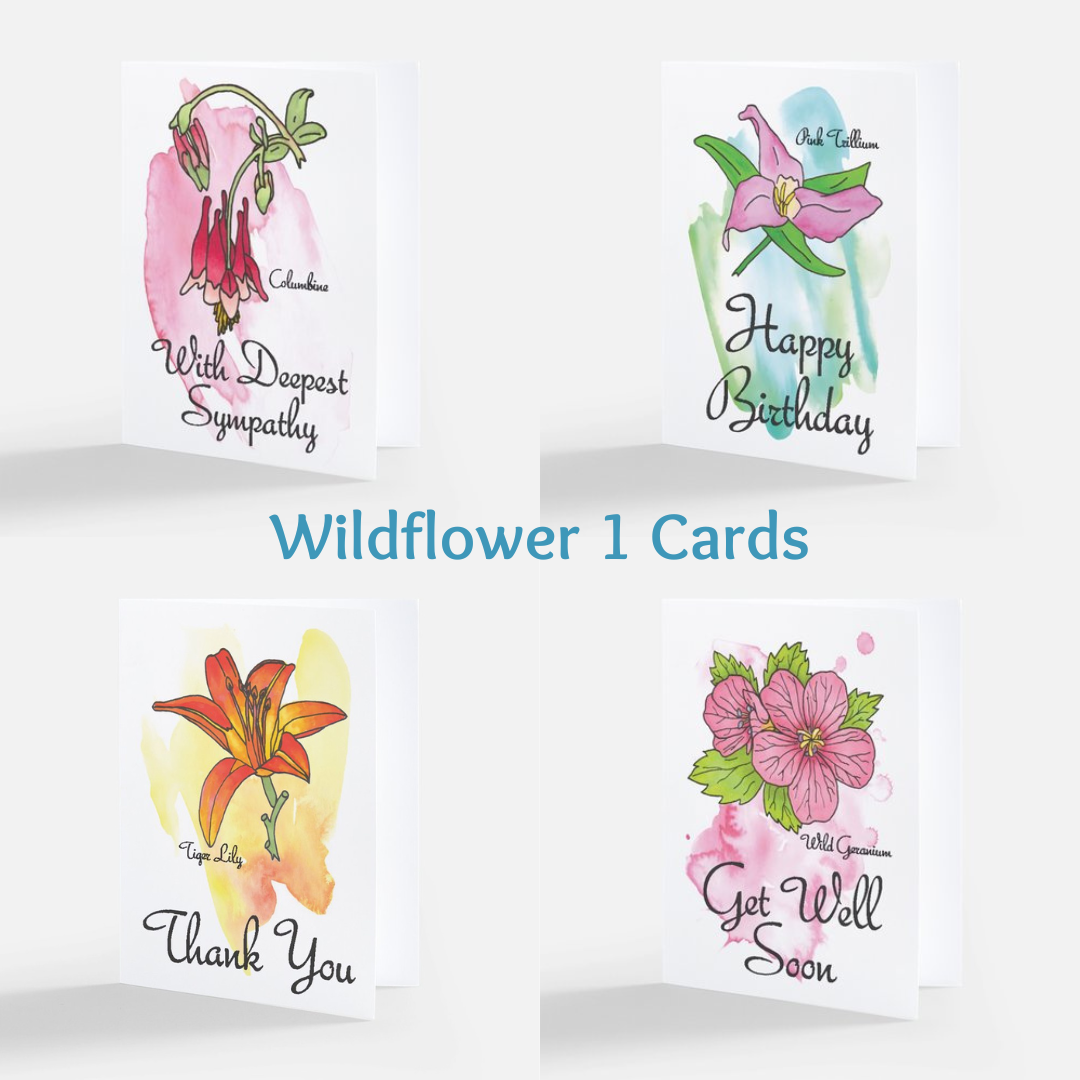 16 GREETING CARDS - Unique Laser Printed Cards from Hand Drawn Originals (multiple occasions) (Snail Mail)