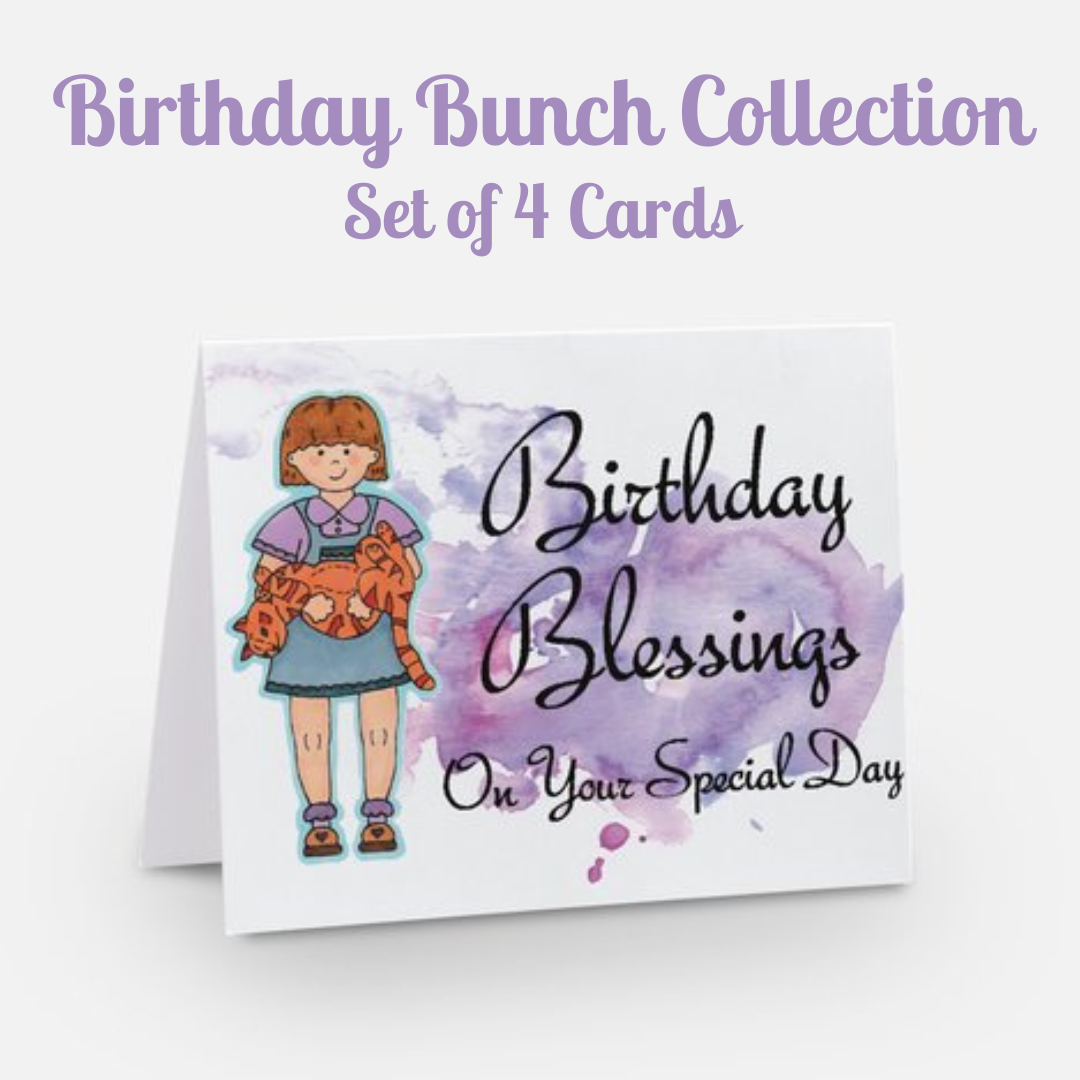 16 GREETING CARDS - Unique Laser Printed Cards from Hand Drawn Originals (multiple occasions) (Snail Mail)