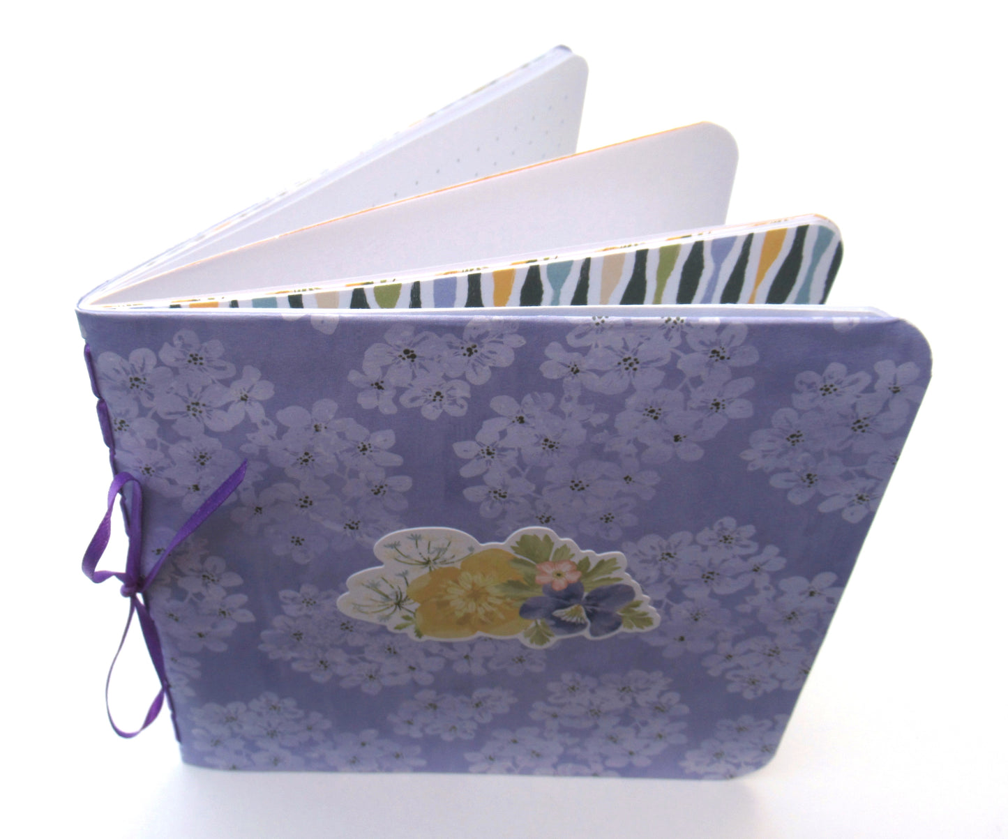 06 JOURNAL (Saddle Stitched) - HANDMADE Journal - Soft Cover Journal - HANDBOUND Blank Notebook - Gratitude Journal - Stationery - Literacy Project