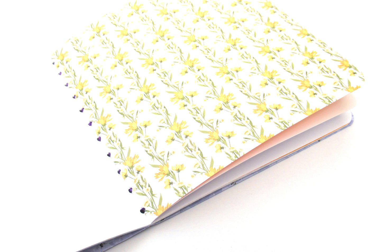 06 JOURNAL (Saddle Stitched) - HANDMADE Journal - Soft Cover Journal - HANDBOUND Blank Notebook - Gratitude Journal - Stationery - Literacy Project