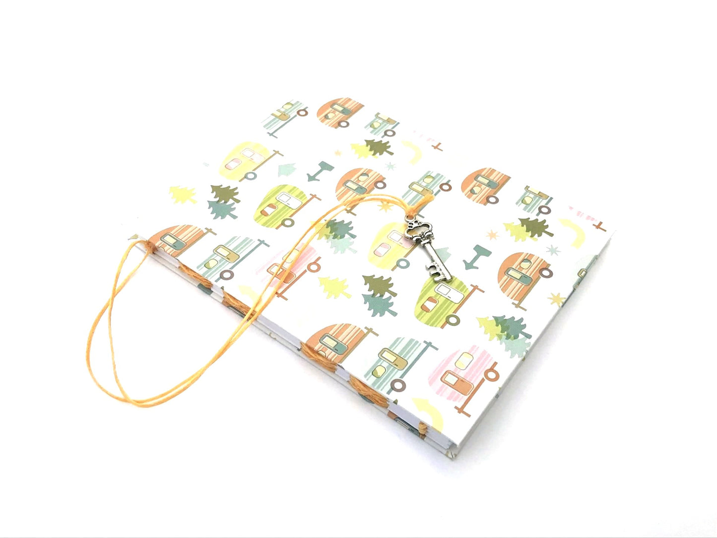 06 JOURNAL (French Link Stitched) - HANDMADE JOURNAL - Hard Cover Journal - HANDBOUND Blank Notebook - Gratitude Journal - Gardening Journal - Stationery - Literacy Project