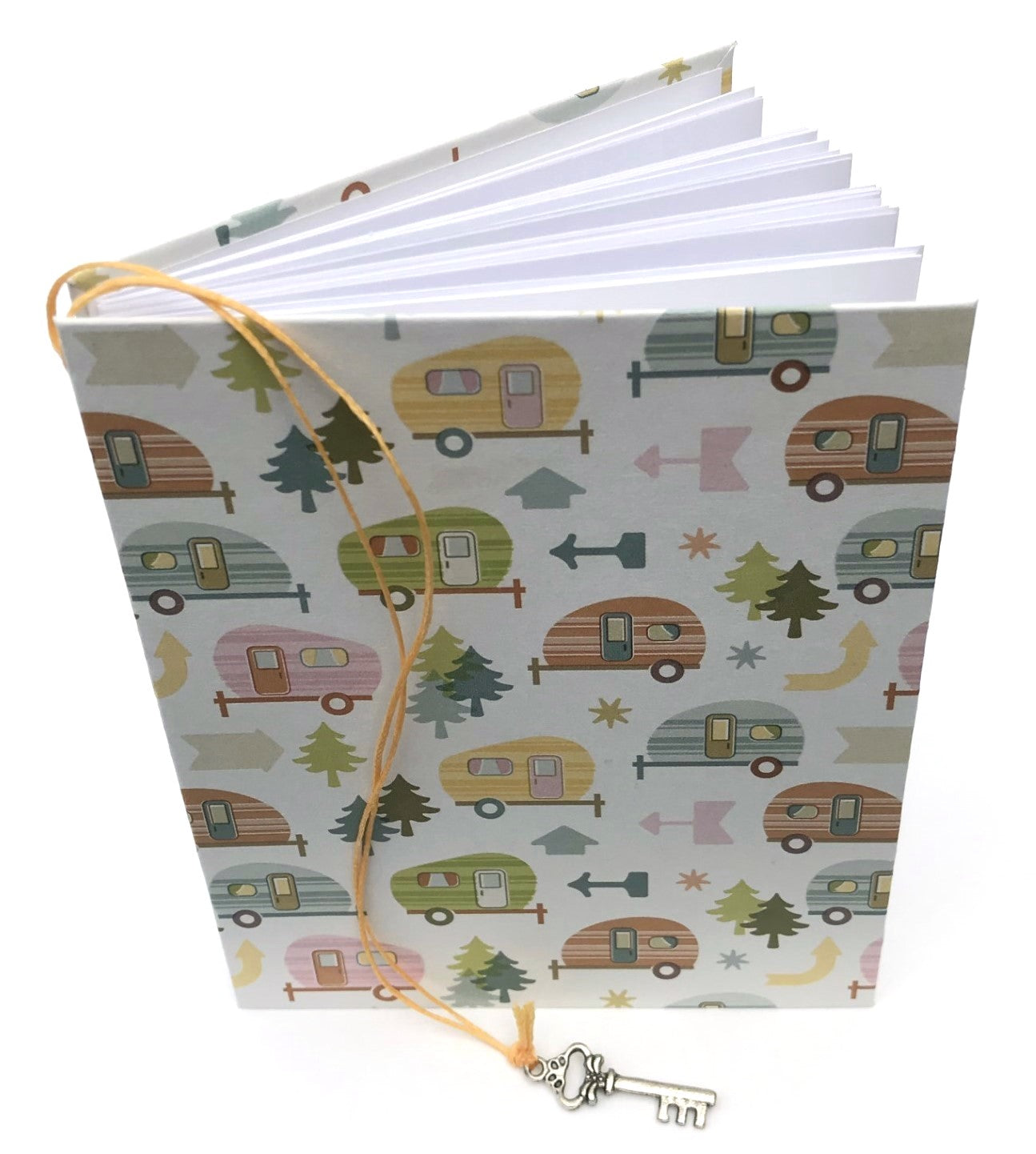 06 JOURNAL (French Link Stitched) - HANDMADE JOURNAL - Hard Cover Journal - HANDBOUND Blank Notebook - Gratitude Journal - Gardening Journal - Stationery - Literacy Project