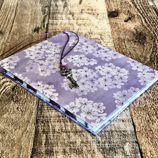 07 JOURNAL (French Link Stitched) - HANDMADE JOURNAL - Hard Cover Journal - HANDBOUND Blank Notebook - Gratitude Journal - Gardening Journal - Literacy Project