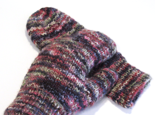 22 HAND KNIT LUXURY MITTENS - Wool Mittens - Classic Mittens - Adult Sized Handmade Mittens
