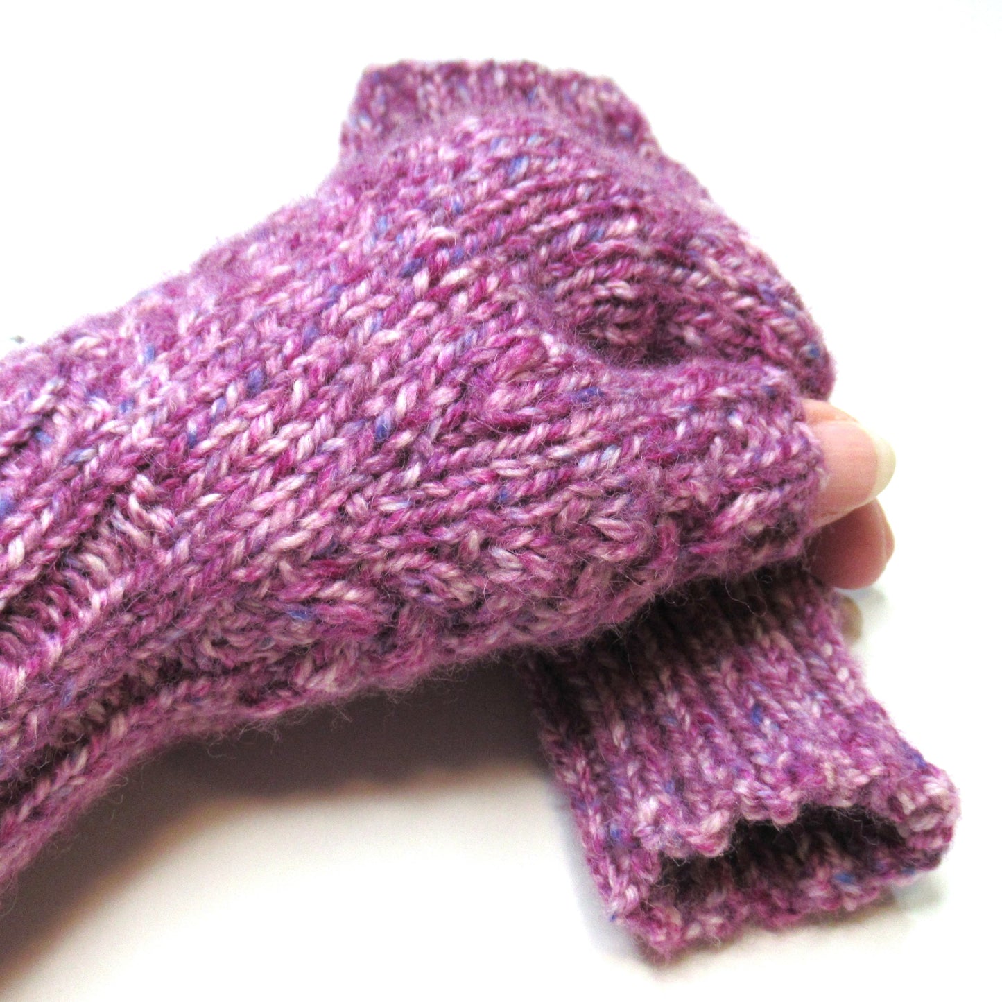 23 Hand Knit Fingerless MITTENS - Shetland Island Wool Mittens - Outlander Inspired Mittens - Texting Mittens - Luxury Mittens - Adult & Teens