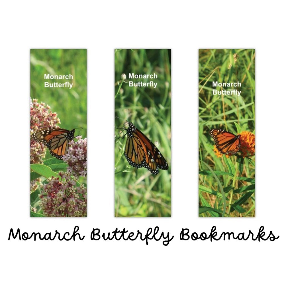 12 BOOKMARK COLLECTION (Butterflies) - Butterfly Photo Bookmarks - Set of 3 Butterfly Bookmarks - Book Lover Gift - Gift for Reader (Stationery & More) (Literacy Project)