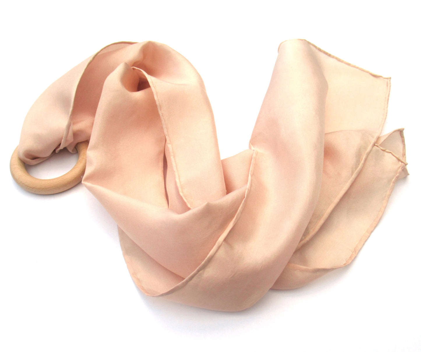 04 SCARVES (Silk) - HAND DYED Silk Scarves (54” long)- Silk Scarves Dyed with Natural Dyes (Goldenrod, Rose, Avocado) - Habotai Silk Scarf (Relax & Refresh)