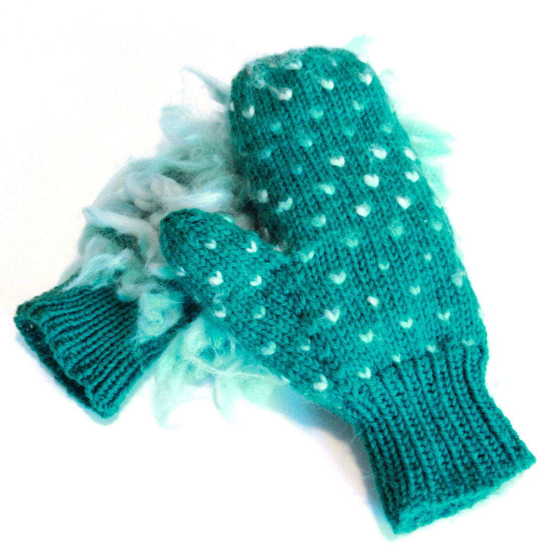 21 Hand Knit THRUMMED Mittens - Wool Mittens - Luxury Mittens - Adult Sized Handmade Mittens