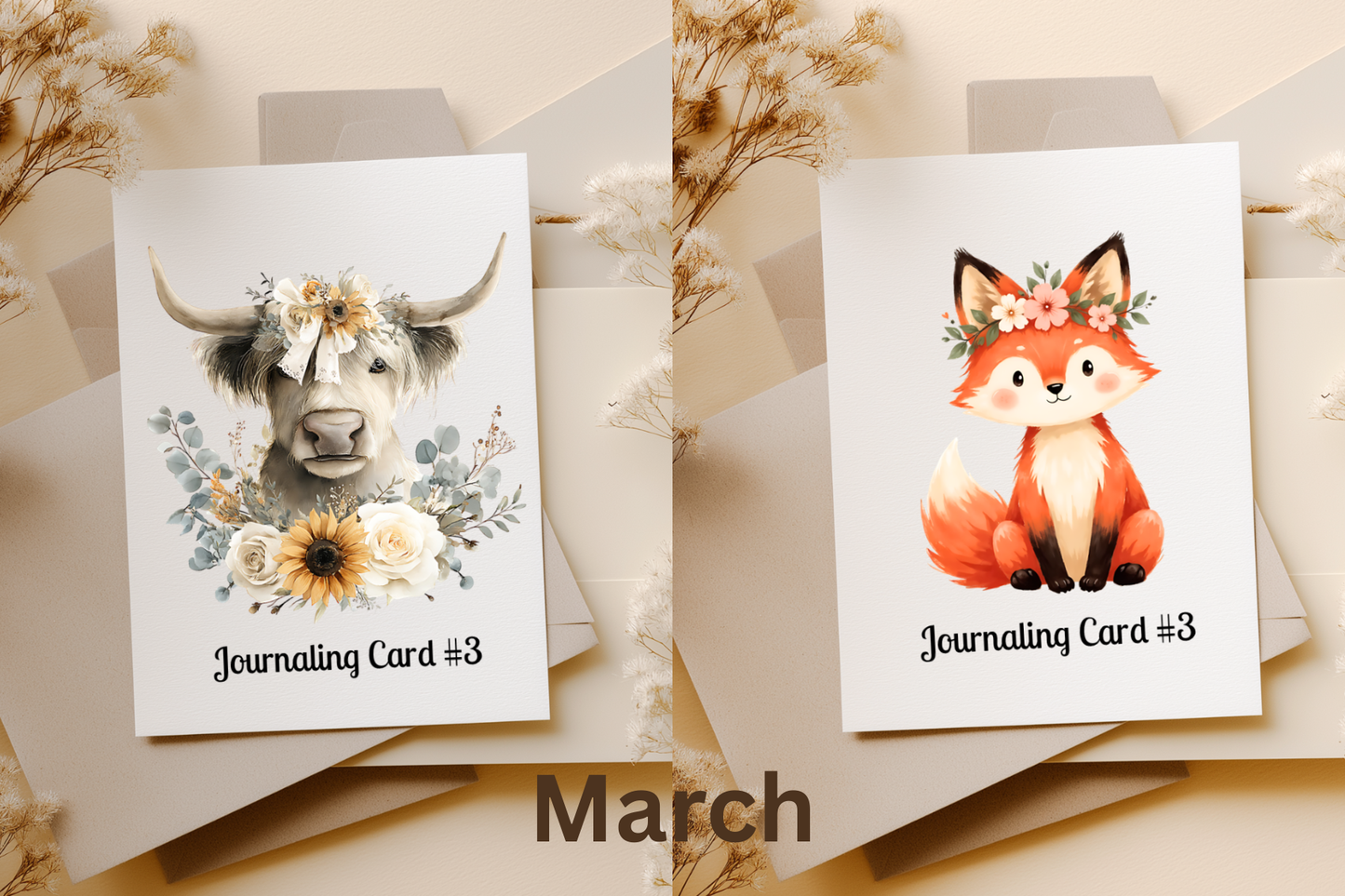 19 Journaling Cards