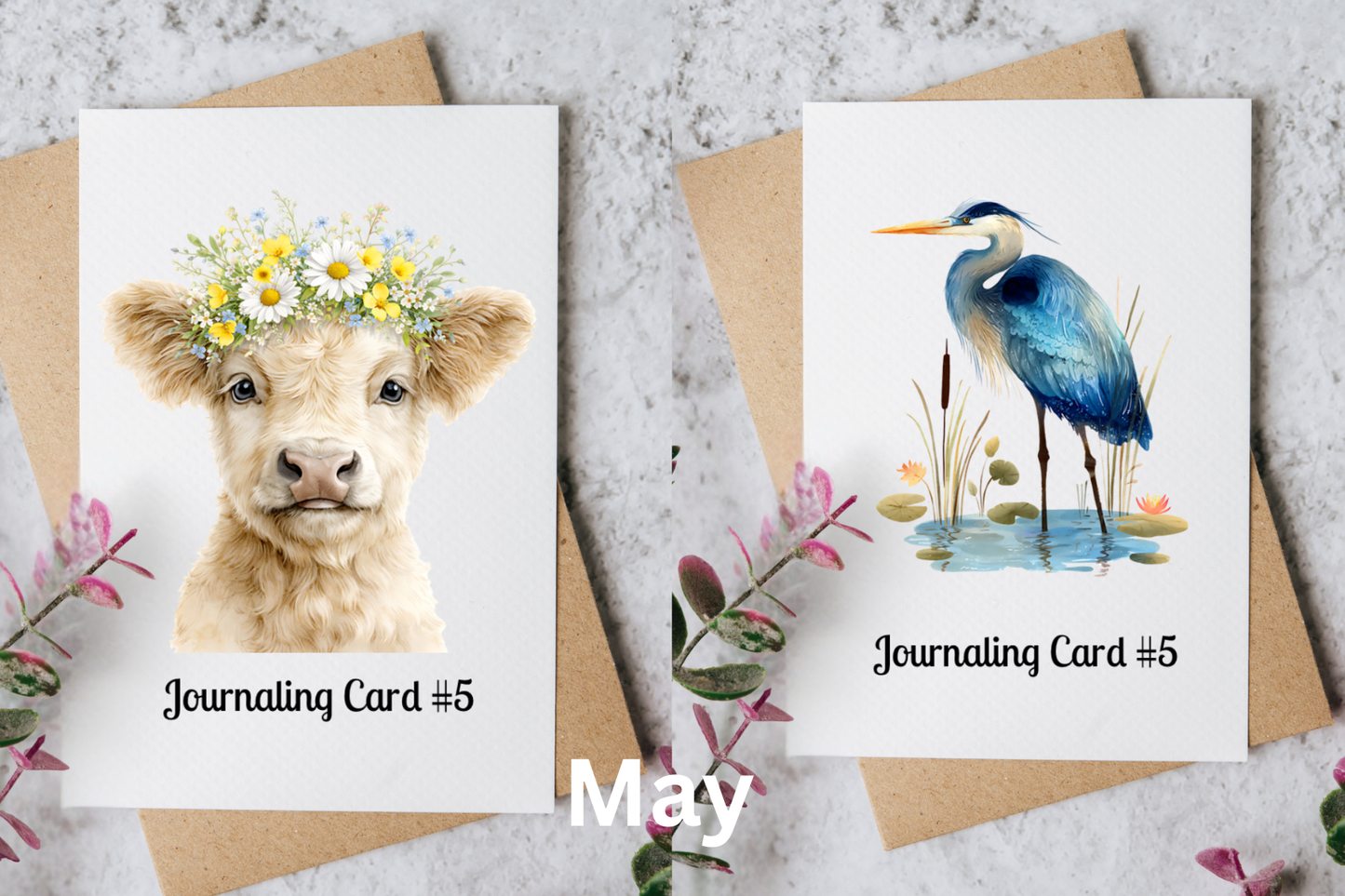 19 Journaling Cards