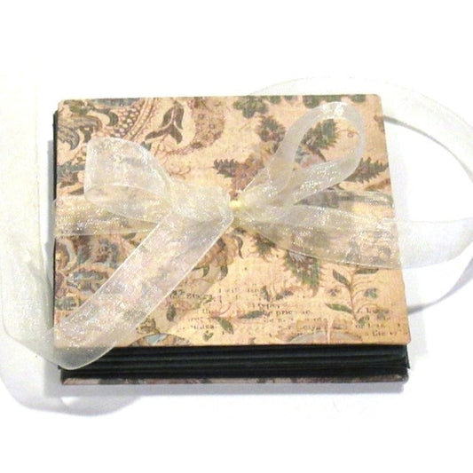 Deluxe ACCORDION Mini ALBUM - Handcrafted Photo Album - Stationery - Literacy Project - Mini Brag Book - Mini WEDDING Album - Mini Memory Book - 102