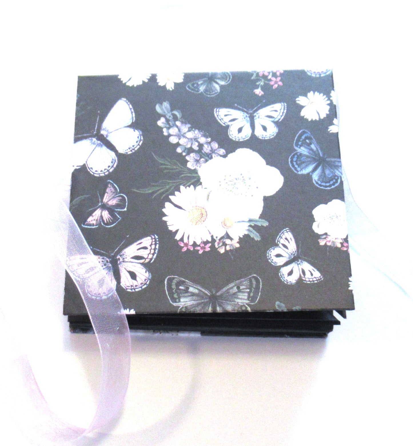 Deluxe ACCORDION Mini ALBUM - Handcrafted Photo Album - Stationery - Literacy Project - Mini Memory Book - Mini WEDDING Album - Mini Memory Book - 115