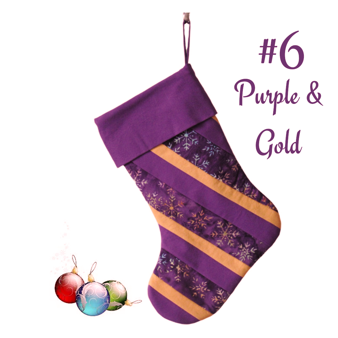 20 Christmas - Quilted Christmas Stockings -  Handmade Christmas Stockings - Country Christmas Stockings