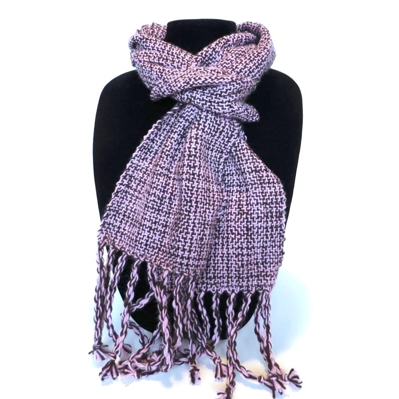 07 LUXURY HANDWOVEN Wool SCARVES - Handmade Scarves for Fall & Winter