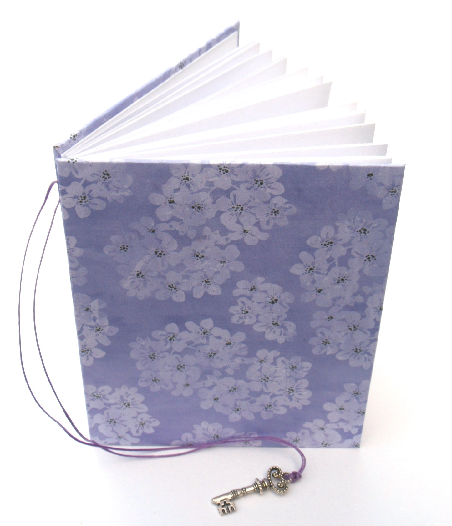 Journal - Handmade JOURNAL - Hard Cover Journal - Handbound Blank Notebook - Gratitude Journal - Floral Gardening Journal - Stationery - Literacy Project - 310