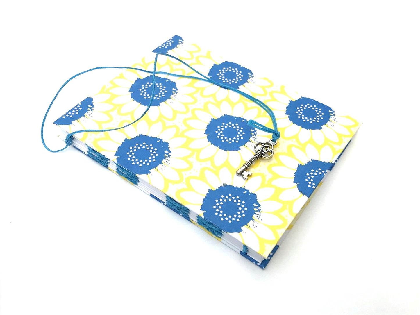 05 JOURNAL (French Link Stitched) - HANDMADE JOURNAL - Hard Cover Journal - HANDBOUND Blank Notebook - Gratitude Journal - Gardening Journal - Stationery - Literacy Project