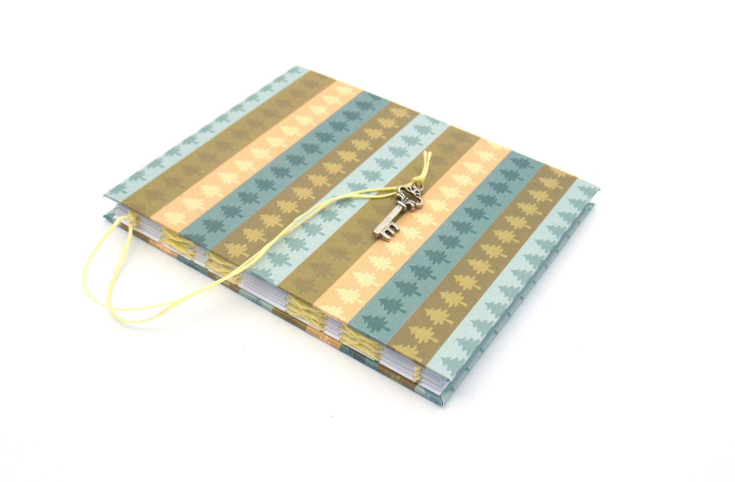 05 JOURNAL (French Link Stitched) - HANDMADE JOURNAL - Hard Cover Journal - HANDBOUND Blank Notebook - Gratitude Journal - Gardening Journal - Stationery - Literacy Project