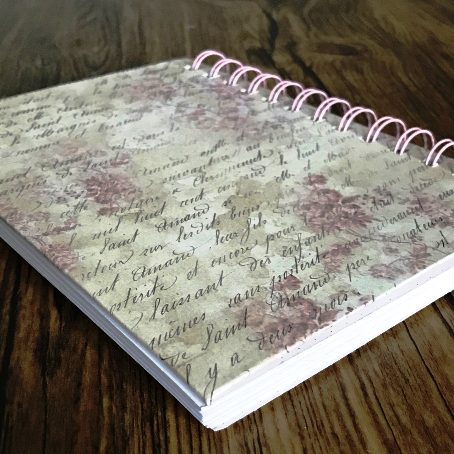 01 JOURNAL (Cinch Bound) - HANDMADE JOURNAL - Hard Cover Journal - Dot Grid Journal - Planner - Gratitude Journal - Gardening Journal - Stationery - Literacy Project