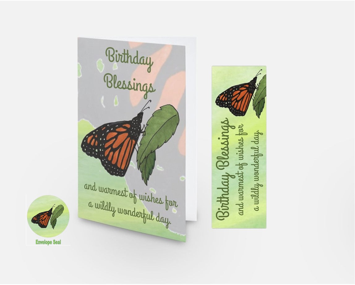 14 BOOKMARKS - Birthday Bookmarks + Optional Matching Birthday Cards - Book Lover Gift - Reader Gift - Reading Quote (Stationery & More) (Literacy Project)