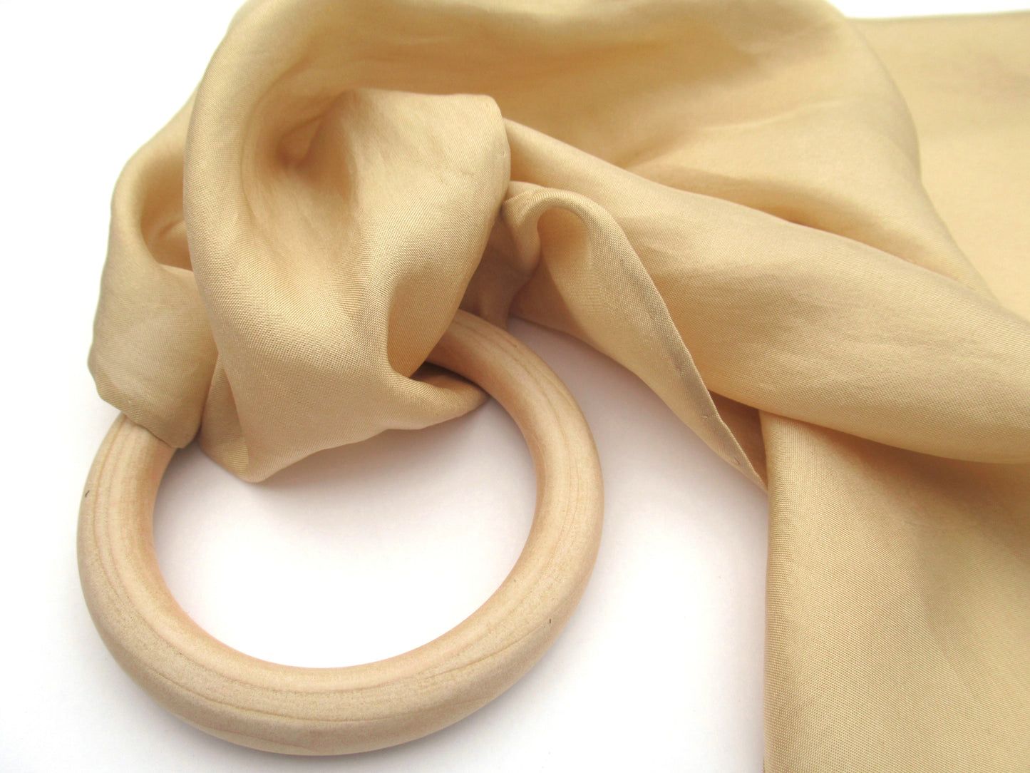 03 SCARVES (Silk) - Hand Dyed Silk Scarves (24” long)- Hair Scarf - Purse Scarf - Small Silk Scarves Dyed with Natural Dyes (Goldenrod, Acorns, Avocado) - Habotai Silk Scarf (Relax & Refresh)