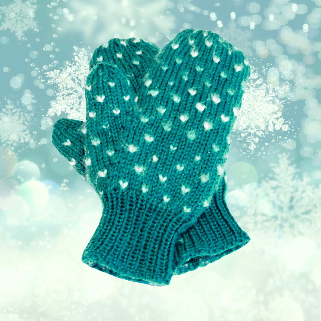 21 Hand Knit THRUMMED Mittens - Wool Mittens - Luxury Mittens - Adult Sized Handmade Mittens